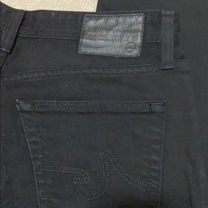 AG Graduate jeans, size 29, hemmed to 39.5 inches